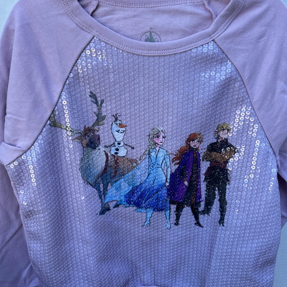 Disney Frozen Sequins Long Sleeve